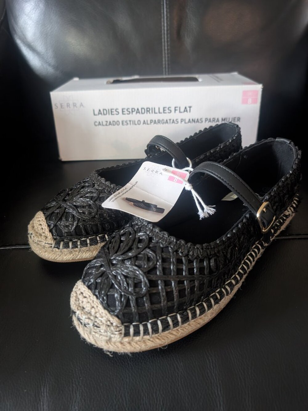 Serra Ladies Espadrilles Flats